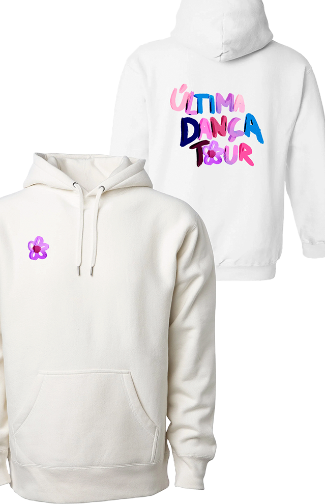 SWEAT UDT FLOR ARCO IRIS BRANCO